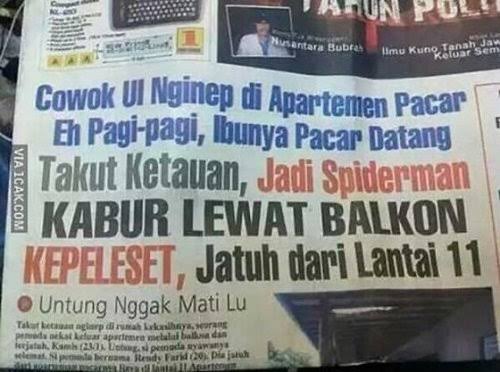 Lampu Merah, Koran Kriminal Yang Super Menghibur