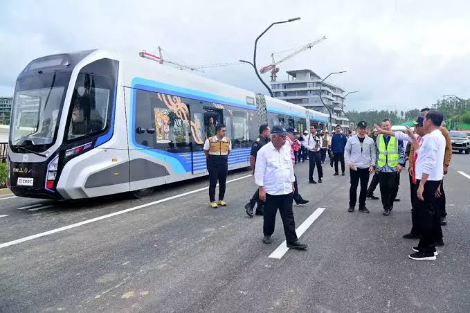 Berakhir, Kereta Tanpa Rel IKN Dikembalikan ke China