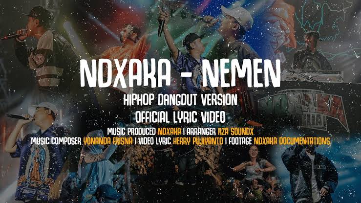Lagu NDX AKA berjudul Nemen Trending di YouTube. 