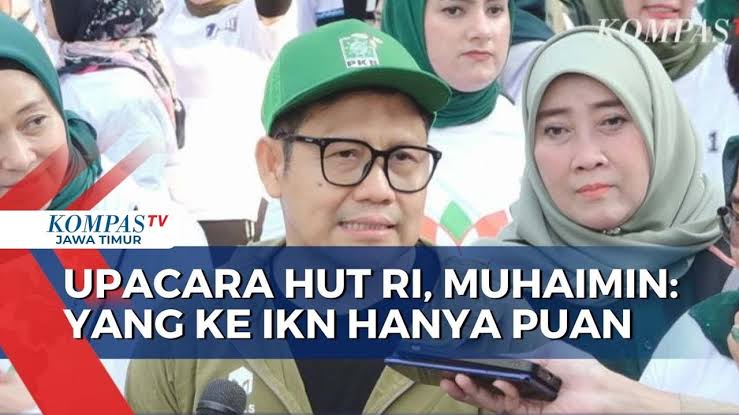 Cak Imin Sebut Pimpinan DPR yang Ikut HUT RI di IKN Hanya Puan Saja