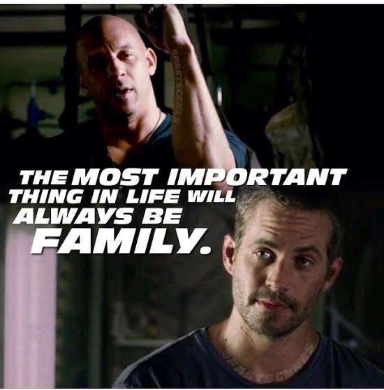 It's About Family, Vin Diesel Dampingi Meadow Walker Dalam Pernikahannya