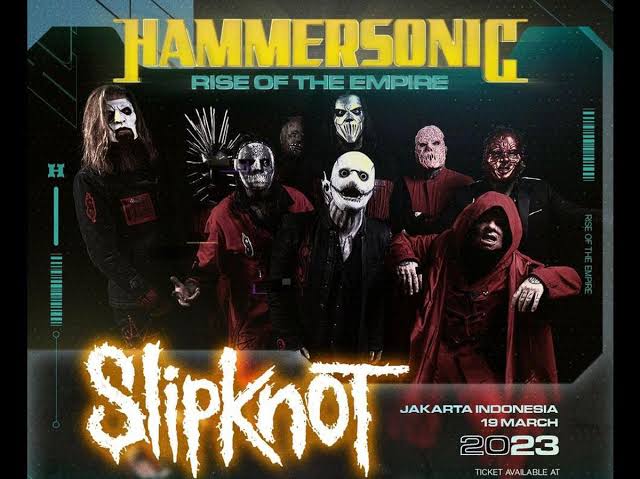 Konser Perdana di Indonesia, Band Slipknot Bawa Riders Pribadi