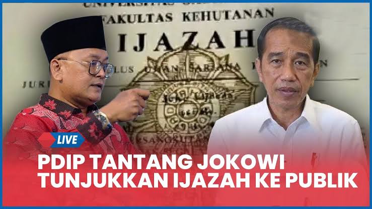 PDIP Tantang Jokowi Tunjukkan Ijazah ke Publik hingga Mahfud Sebut Terlibat Polemik