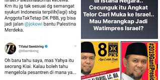 Kader PKS Minta Maaf Usai Hina Gus Yahya Cecunguk Angkat Telor ke Israel 