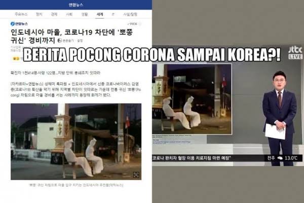 Pocong Indonesia Viral Sampai Ke Korea, Hantu Malaysia Langsung Ikut-Ikutan