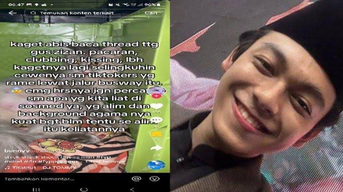 Diduga Cium TikToker Zoe Levana saat Dugem, Nama Gus Zizan Jadi Trending Topic