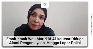 Emak2 di Bandar Lampung Diduga Jadi Korban Aniaya Sesama Wali Murid 'Al-Kausar'.