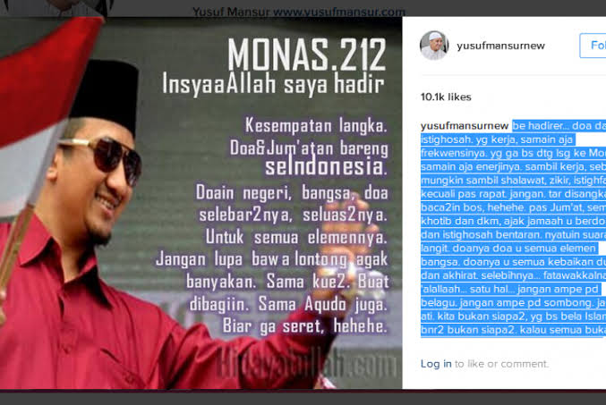 Ustaz Yusuf Mansur: Insyaallah Saya Bukan Penipu