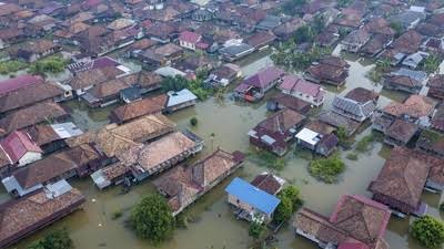 Banjir Rendam 11 Kecamatan di Grobogan Jawa Tengah