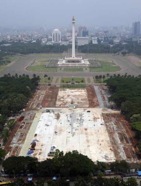 Pemprov DKI Janji Bikin Monas Menghijau Lagi