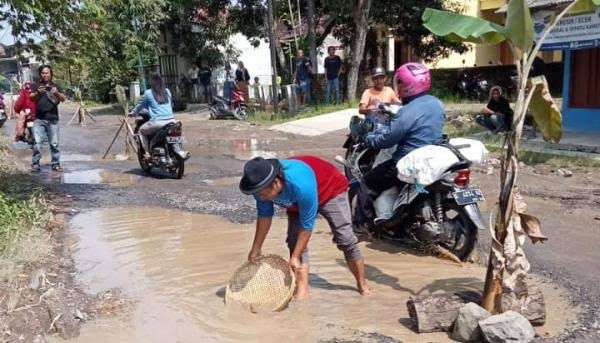 Jokowi Cek Perbaikan Jalanan Rusak Viral Kawasan Wisata Jeglongan Seribu Jawa Tengah