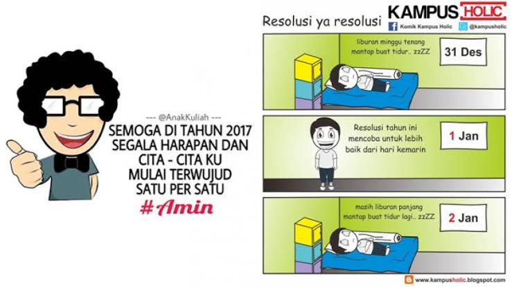 Apa Kabar Resolusi Tahun Baru?