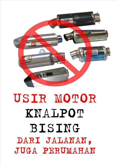 Knalpot Racing, Bukti Nyata Sifat Ketidakpedulian