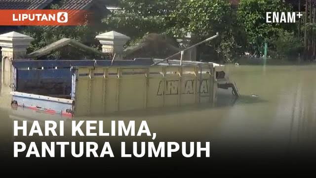 Banjir Rob Putuskan Jembatan di Dukuh Timbulsloko, Warga Butuh Bantuan