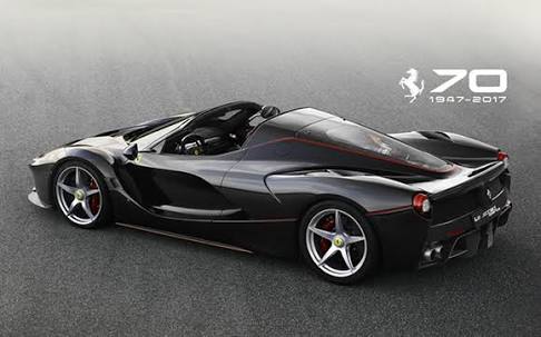 LaFerrari Aperta, Kado Ulang Tahun Ferrari