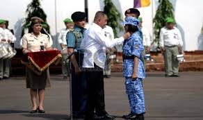 KOPLAK tingkah laku para peserta bela negara