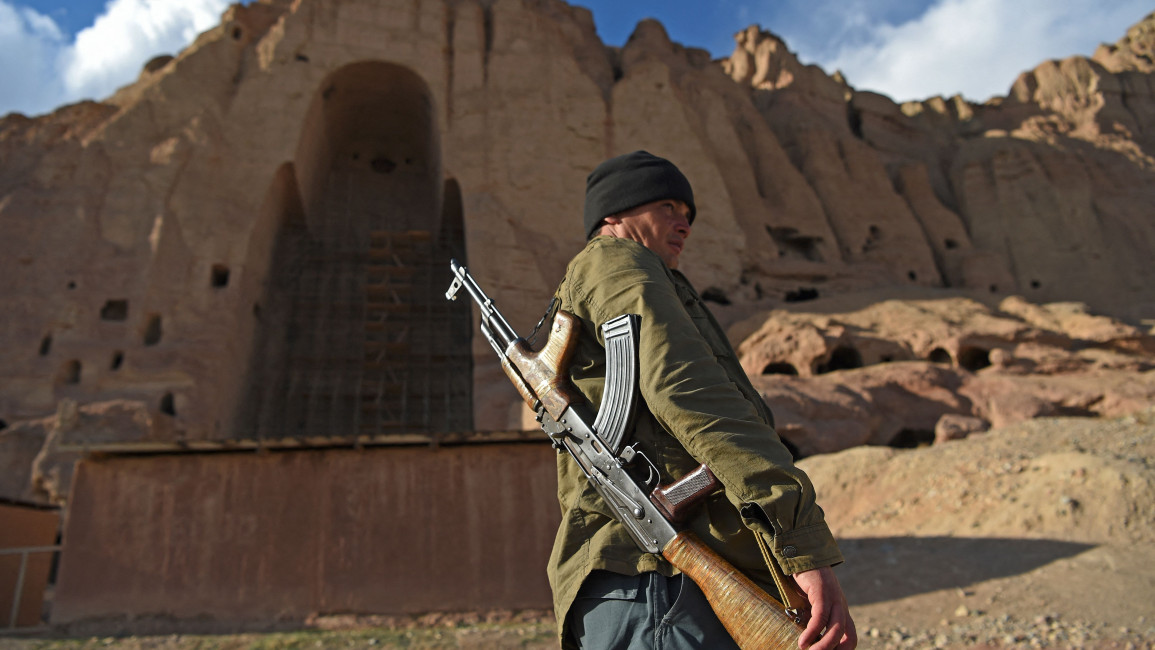 Patung Pahlawan Anti Taliban Diledakkan di Bamiya Afghanistan