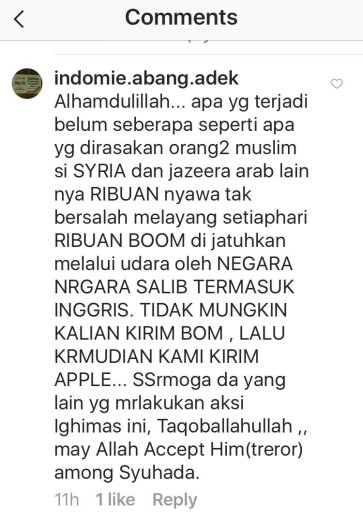 Radikalisme Merajalela, Warung Indomie Abang Adek Mensyukuri Bom di Kampung Melayu