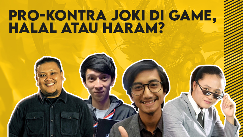 Tanggapan Figur Esports Soal Karir Joki di Game, Halal atau Haram?