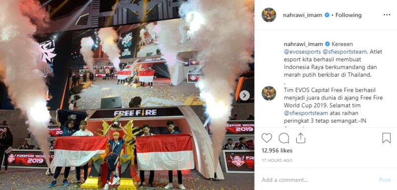 EVOS Kibarkan Merah Putih di Ajang Esports Internasional