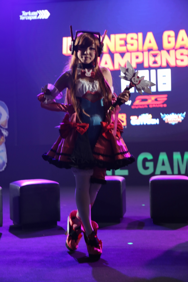 Cosplay, ‘Magnet’ Pengunjung di Indonesia Games Championship 2018