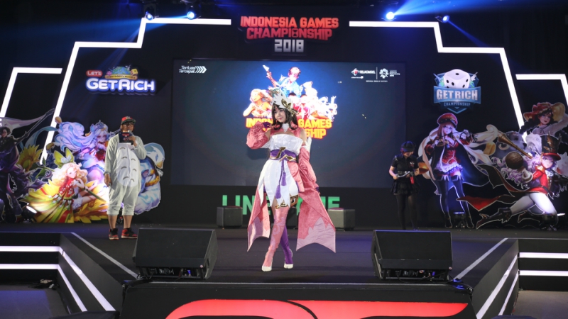 Cosplay, ‘Magnet’ Pengunjung di Indonesia Games Championship 2018