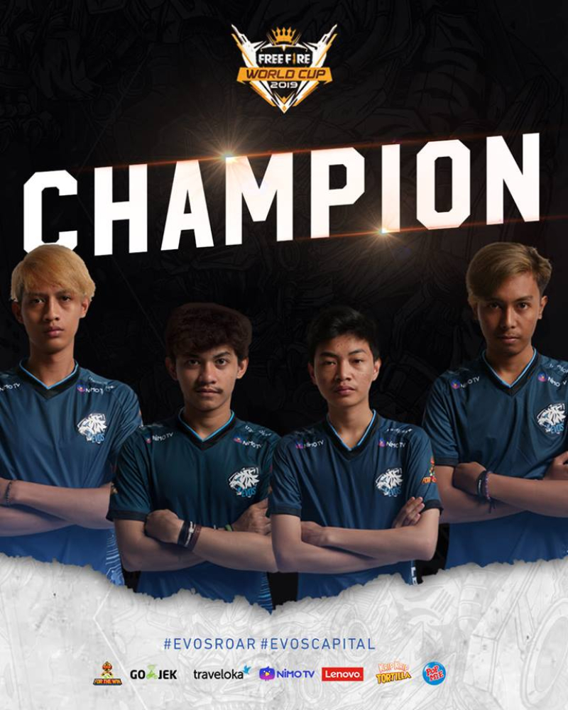 EVOS Kibarkan Merah Putih di Ajang Esports Internasional