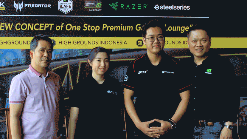 Berkunjung ke Gaming Lounge High Grounds Café Pertama di Jakarta
