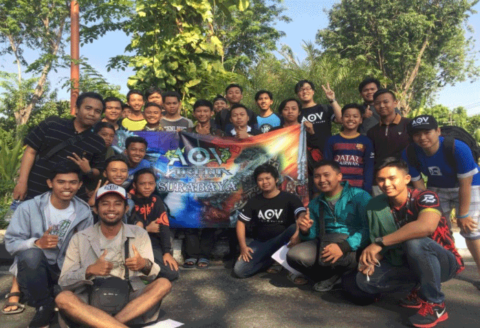 Keramahtamahan AOV Surabaya Community