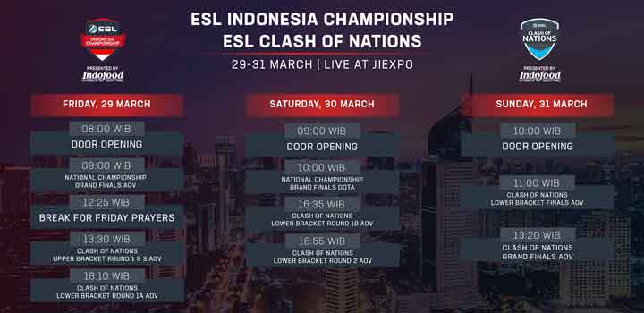 Catat Kalendermu! ESL Clash of Nations – Arena of Valor Hadir di Bulan Maret