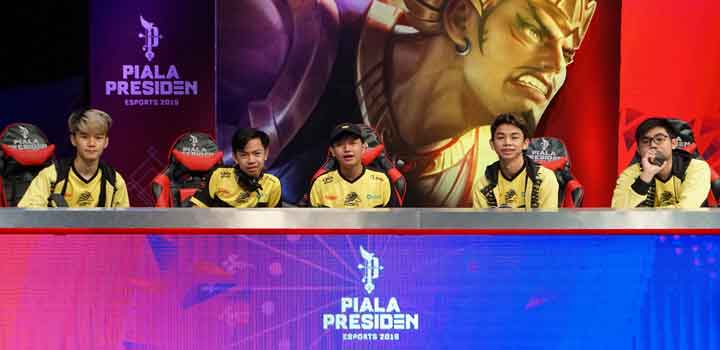 4 Tim yang Maju ke Final Piala Presiden Esports 2019 dari Grup A