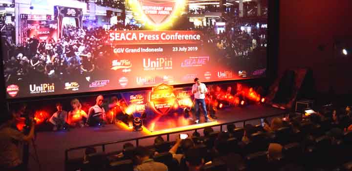 SEACA 2019: Ajang Esports Berhadiah Miliaran Rupiah