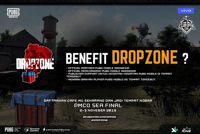 Punya Kafe? Ayo Daftarkan Kafemu sebagai Partner PUBG Mobile: Dropzone Indonesia