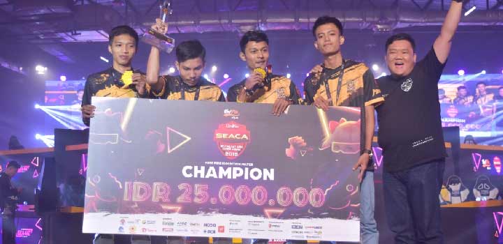 Lahirnya Para Juara di Ajang UniPin SEACA 2019