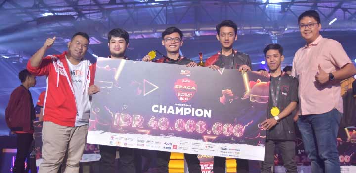 Lahirnya Para Juara di Ajang UniPin SEACA 2019