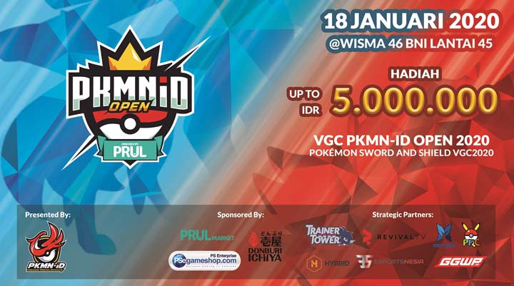 Turnamen Esports Pokemon Sword/Shield Terbesar di Indonesia!