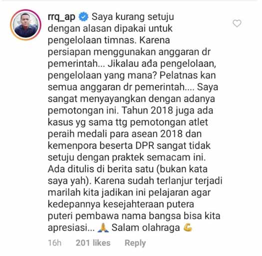 Ruichen: Menyikapi Petaka Pemangkasan Bonus Atlet Esports SEA Games