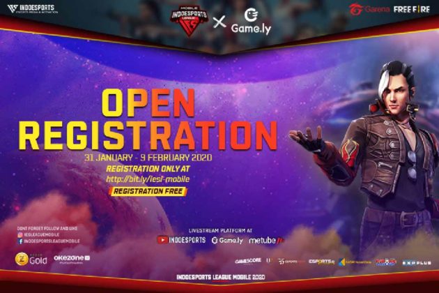 Masa Pendaftaran INDOESPORTS League Mobile x Game.ly Free Fire Season 1 Sudah Dibuka