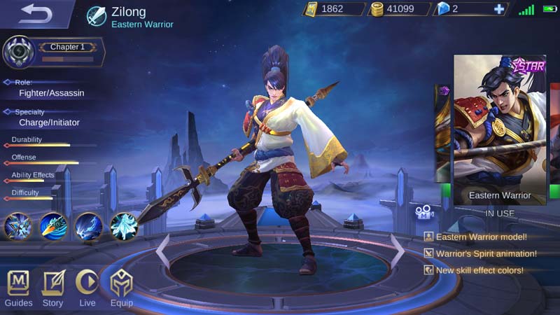 &#91;Guide MLBB&#93; Cara Menggunakan Zilong Revamp Project Next