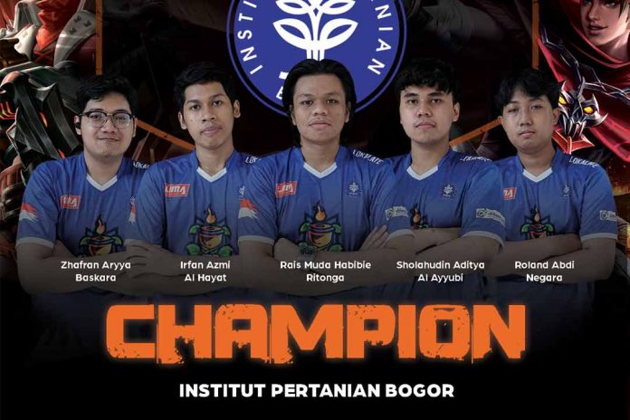 institut-pertanian-bogor-juara-student-warchief-championship-2021