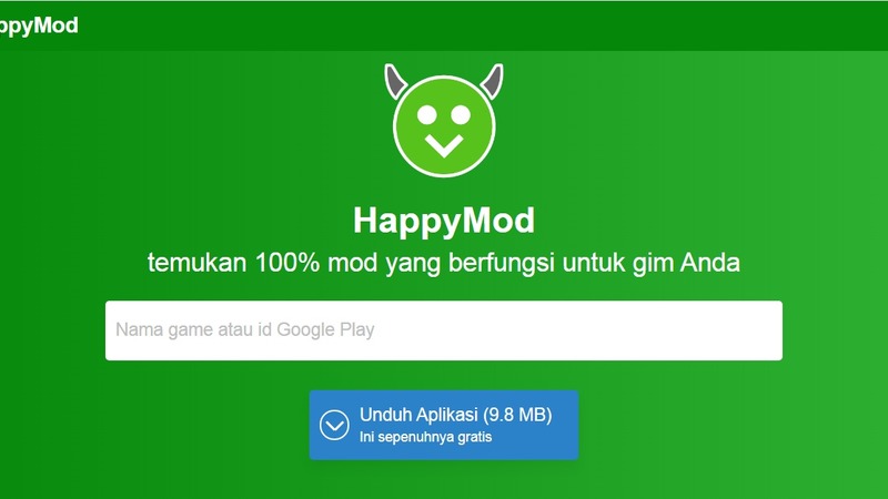 HappyMod, Aplikasi Penyedia MOD Aplikasi dan Game