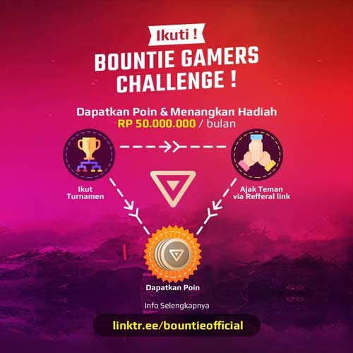 Bountie.io Luncurkan Challenge #BountieSatuMilyar, Ini Cara Daftarnya!