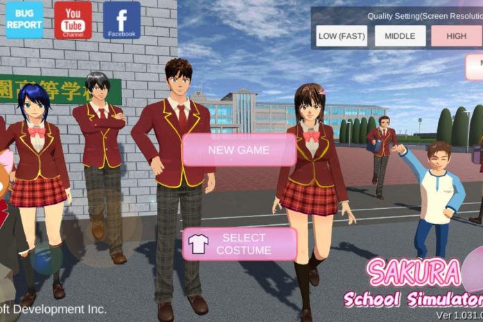 Tutorial Game Sakura School Simulator