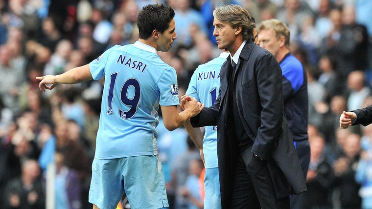 Samir Nasri: Roberto Mancini Tidak Hormati Para Pemain Manchester City