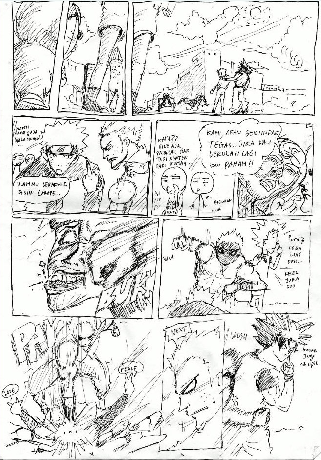 &#91;Fan Comic&#93; Naruto : Larope Invation !!