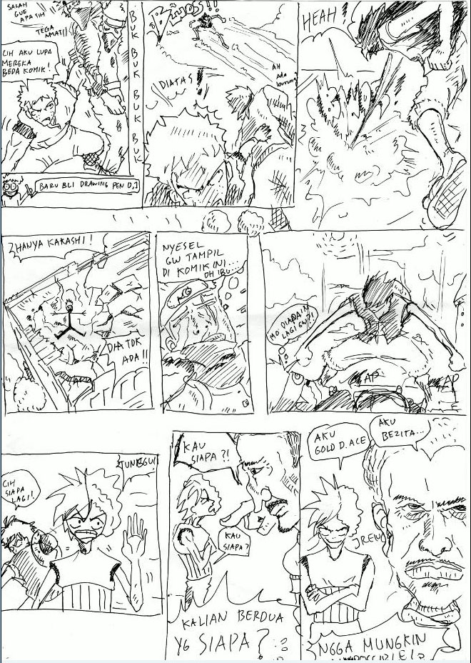 &#91;Fan Comic&#93; Naruto : Larope Invation !!