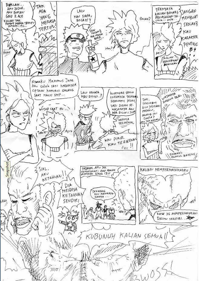 &#91;Fan Comic&#93; Naruto : Larope Invation !!