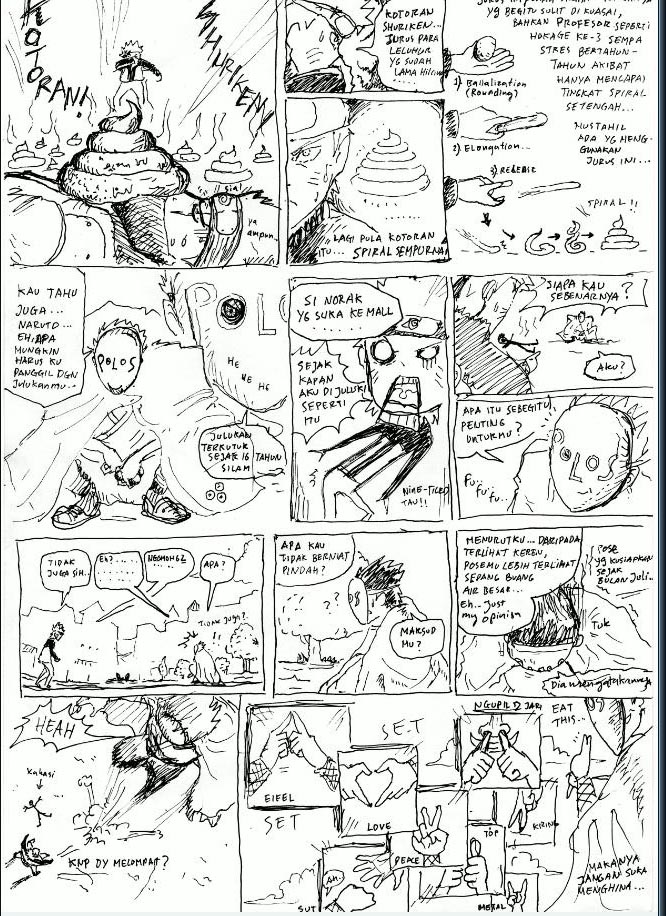 &#91;Fan Comic&#93; Naruto : Larope Invation !!