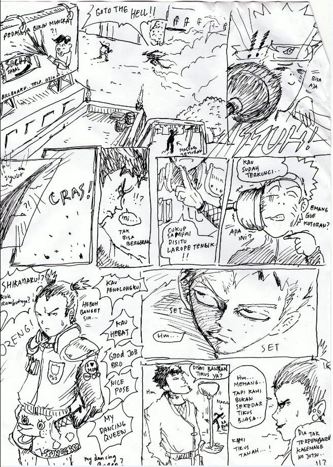 &#91;Fan Comic&#93; Naruto : Larope Invation !!