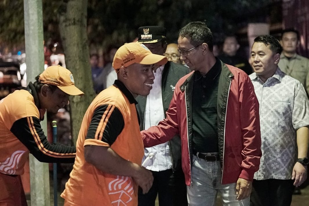 Heru Bersihkan Kawasan Medan Merdeka, Jhon Sitorus: Tanpa 70 TGUPP dan Pidato